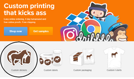 Custom sticker
