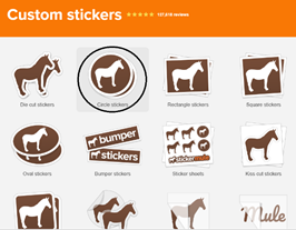 sticker circulaire