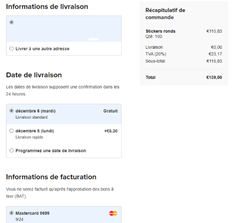 paiement sticker